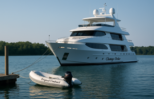 change order and original contract